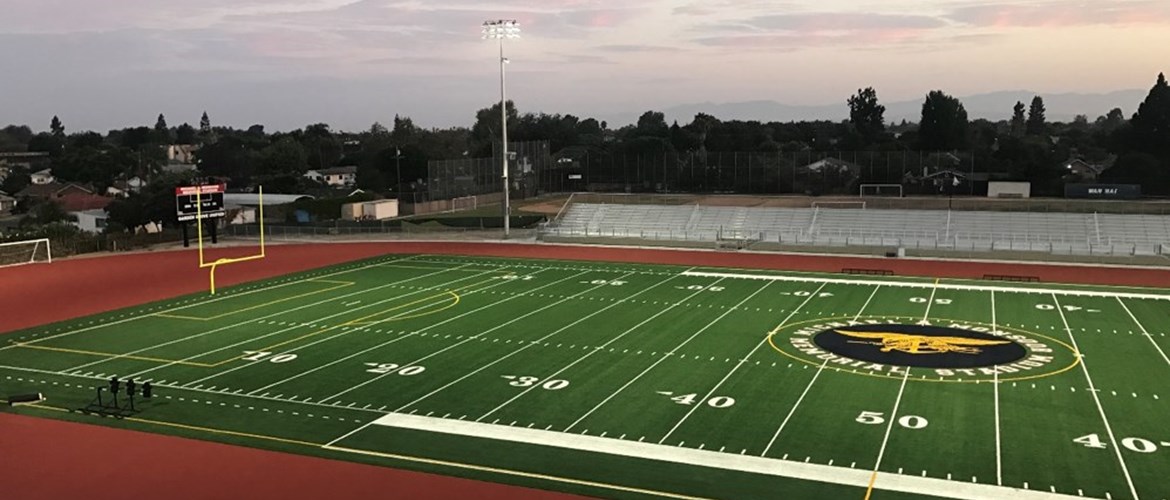 The new Michael A. Monsoor Memorial Stadium was funded by Measure P and opened in September 2017.